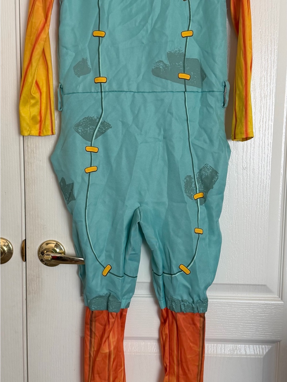 Fortnite Fishstick Costume Youth Large 10–12 InSpirit Designs Jumpsuit
